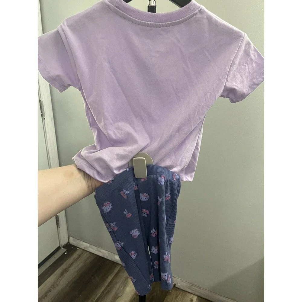 Sanrio Hello Kitty  Girls 2T 2-Piece Set Ribbed